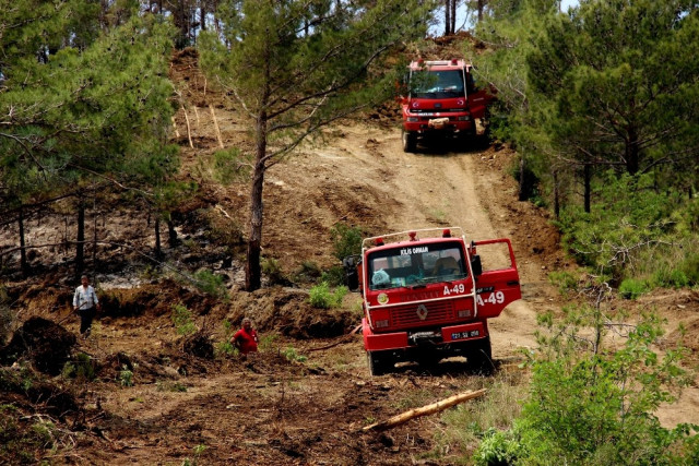Hatay’daki Orman Yangını Devam Ediyor