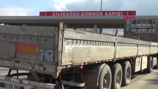 Hatay Suriye’ye İhracat İçin 10 Ayda 83 Bin Tır Gitti