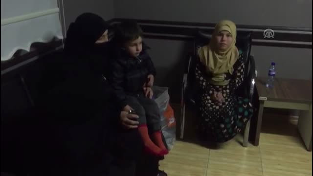 Taşkında Mahsur Kalan Suriyeli Aile Kurtarıldı