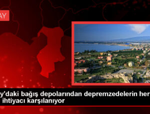 Hatay’daki bağış depolarından depremzedelerin her türlü gereksinimi karşılanıyor