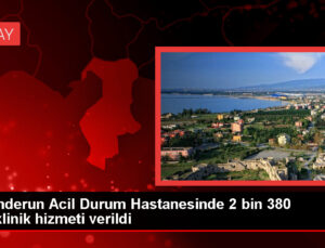 İskenderun Acil Durum Hastanesinde 2 bin 380 poliklinik hizmeti verildi