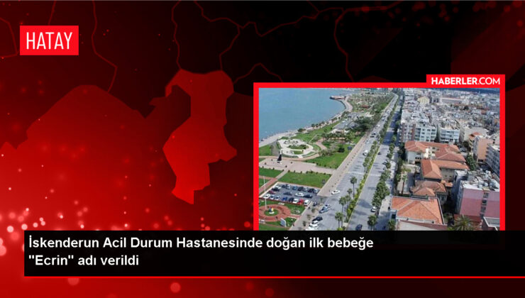 Sarsıntılardan etkilenen Hatay’da İskenderun Acil Durum Hastanesinde doğan birinci bebek