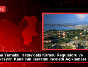 Tarım ve Orman Bakanı Yumaklı, Karasu Regülatörü ve Derivasyon Kanalı inşaatını inceledi