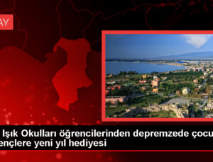 FMV Işık Okulları Hatay’daki depremzedelere yeni yıl armağanı gönderdi