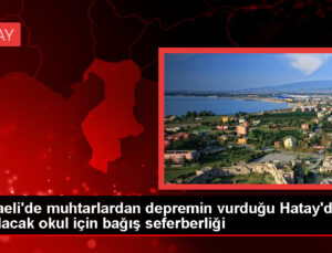 Kocaeli Muhtarlarından Hatay’daki Okul İçin Bağış