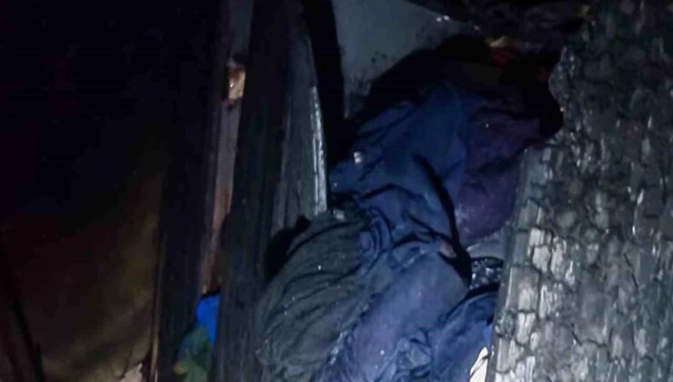 İskenderun’da meskende çıkan yangın söndürüldü