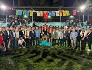 Enes Bandırma, Aba Güreşi Türkiye Şampiyonası’nda başpehlivan oldu
