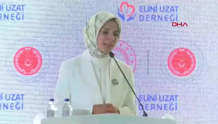 HATAY Aile Bakanı Göktaş, Hatay Serdar Demir Çocuk Meskenleri Sitesi’nin açılışına katıldı