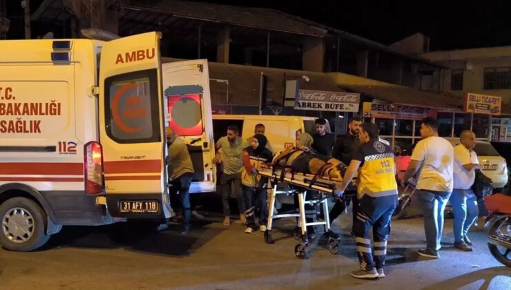 Hatay’da Motosiklet Kazası: 2 Yaralı
