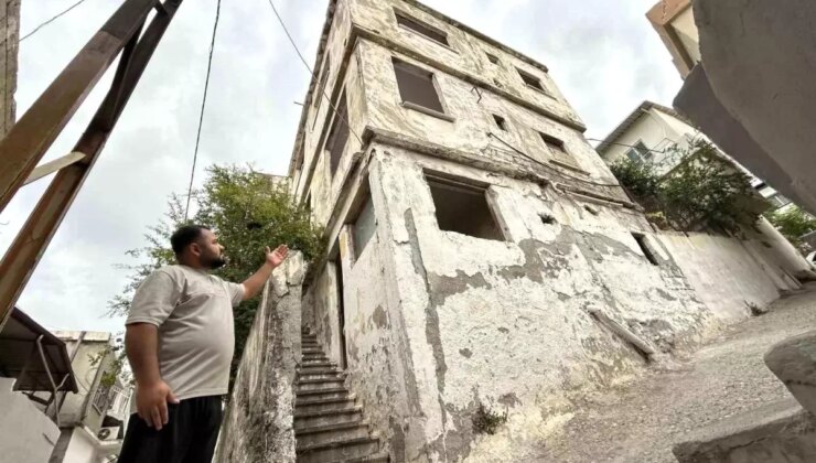 Hatay’da Metruk Bina İçin Yıkım Talebi