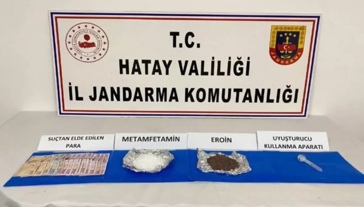 Hatay’da Jandarmadan Uyuşturucu ve Silah Operasyonu