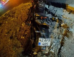 Hatay’da Motosiklet Kazasında 1 Meyyit, 1 Yaralı