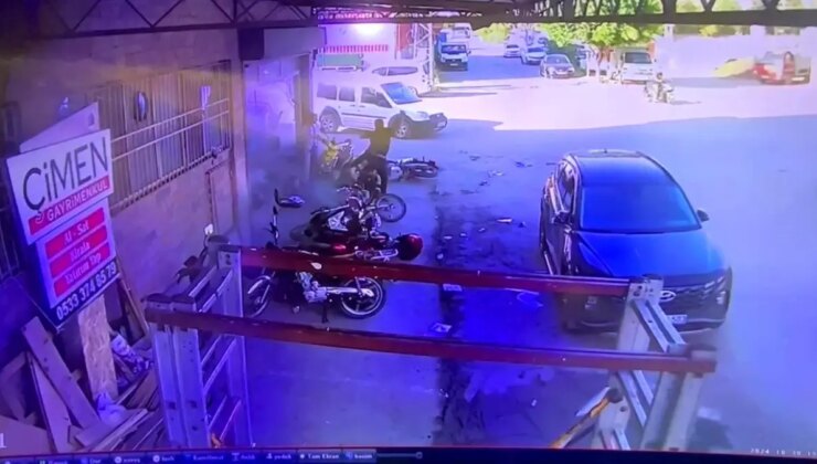 Hatay’daki Kaza Anında Değişik Olay: Yaralıya Yardım Yerine Motosiklete Koştu