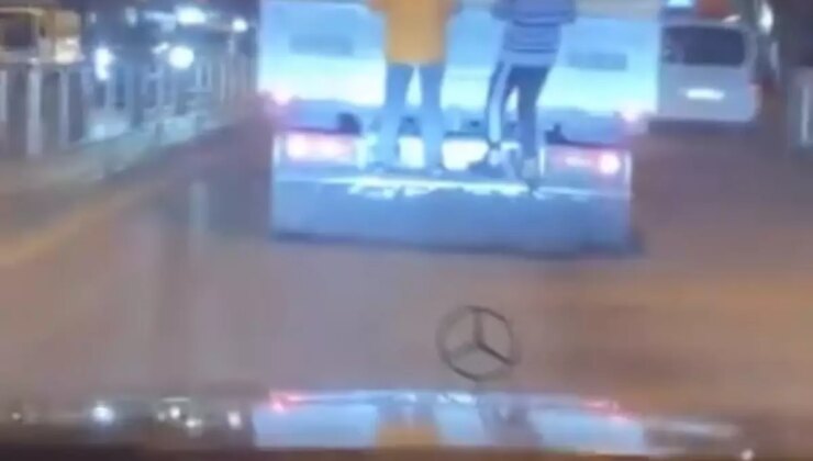 Hatay’da çocukların tehlikeli seyahati kamerada