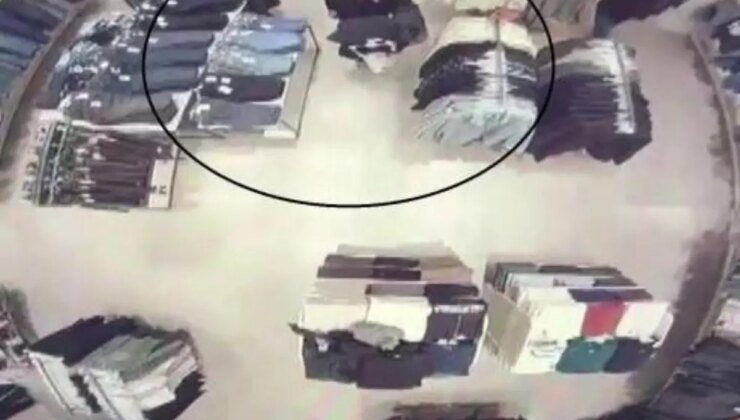 Mağazada alışveriş yaparcasına rahat davranan 118 hata kaydı bulunan şahıs, kabinde alarmları sökerken yakalandı