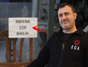 Cimrilere inat yazıyı kaldırmıyor, gören bir daha bakıyor