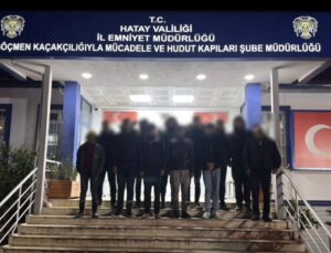 Hatay’da kaçak göçmen operasyonu: 11 kişi yakalandı, 2 organizatör tutuklandı
