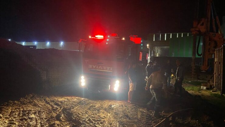 Hatay’da şantiyedeki konteynerde çıkan yangında 1 personel hayatını kaybetti