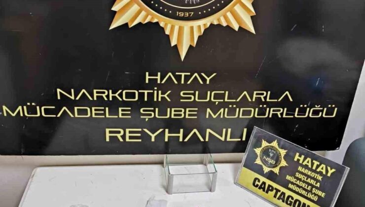 Reyhanlı’da 315 adet Captagon hap ele geçirildi