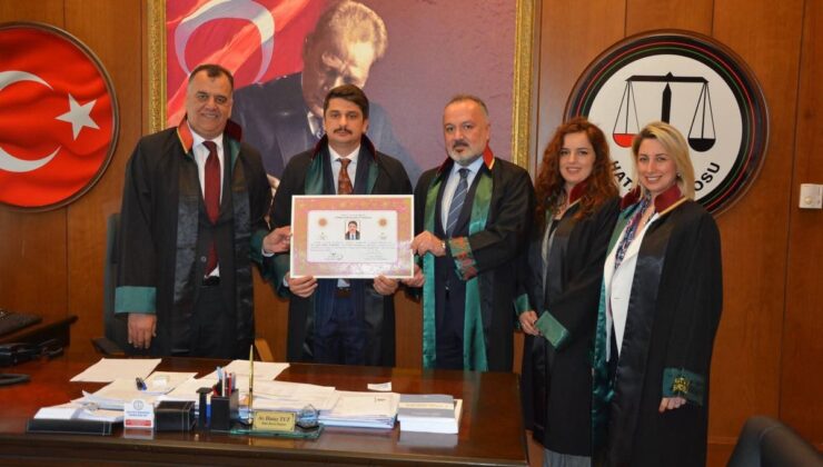 Resul Yıldırım avukatlık ruhsatını aldı