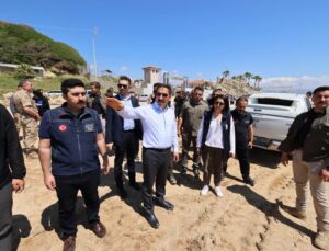 Samandağ’da sel sonrası seferberlik: Vali Masatlı çalışmaları yerinde takip etti