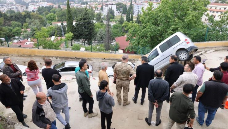 Vali Masatlı, Antakya’da yağıştan etkilenen bölgelerde incelemelerde bulundu