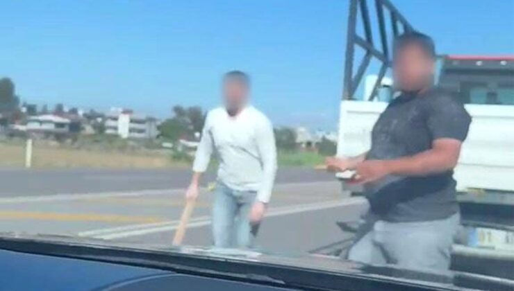 Yol verme tartışmasında sopalı akından kaçarak kurtuldular