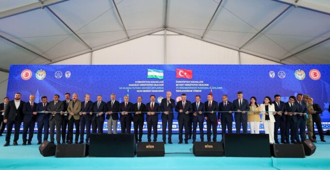 Hatay’da Özbekistan Mahallesi açıldı