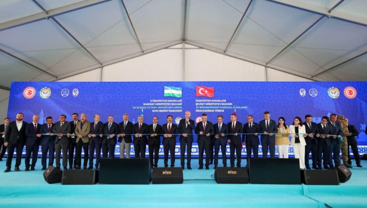 Hatay’da Özbekistan Mahallesi açıldı