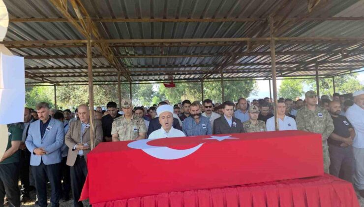Kalp krizi geçirerek vefat eden uzman çavuş son seyahatine uğurlandı