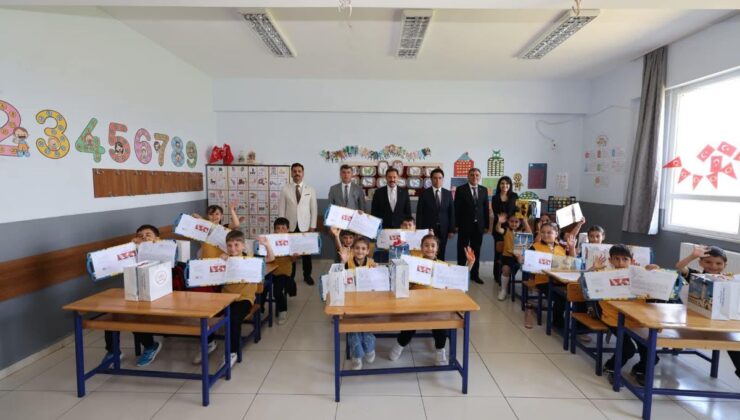 Samandağ’da karne sevinci yaşandı